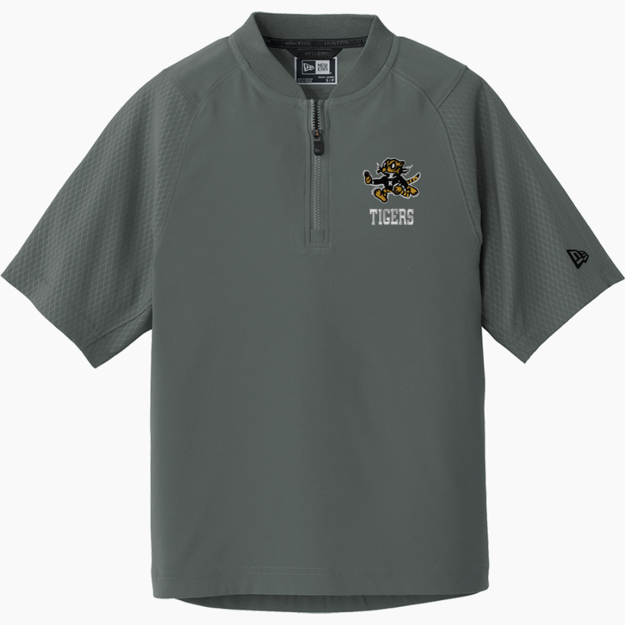 Fort Hays State University Tigers New Era Youth Cage Short Sleeve 1/4 Zip Jacket