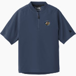 KENDRICK HIGH SCHOOL CHEROKEES <span class="pdp-name-mascot">KENDRICK CHEROKEES</span> New Era Youth Cage Short Sleeve 1/4 Zip Jacket Front Thumbnail