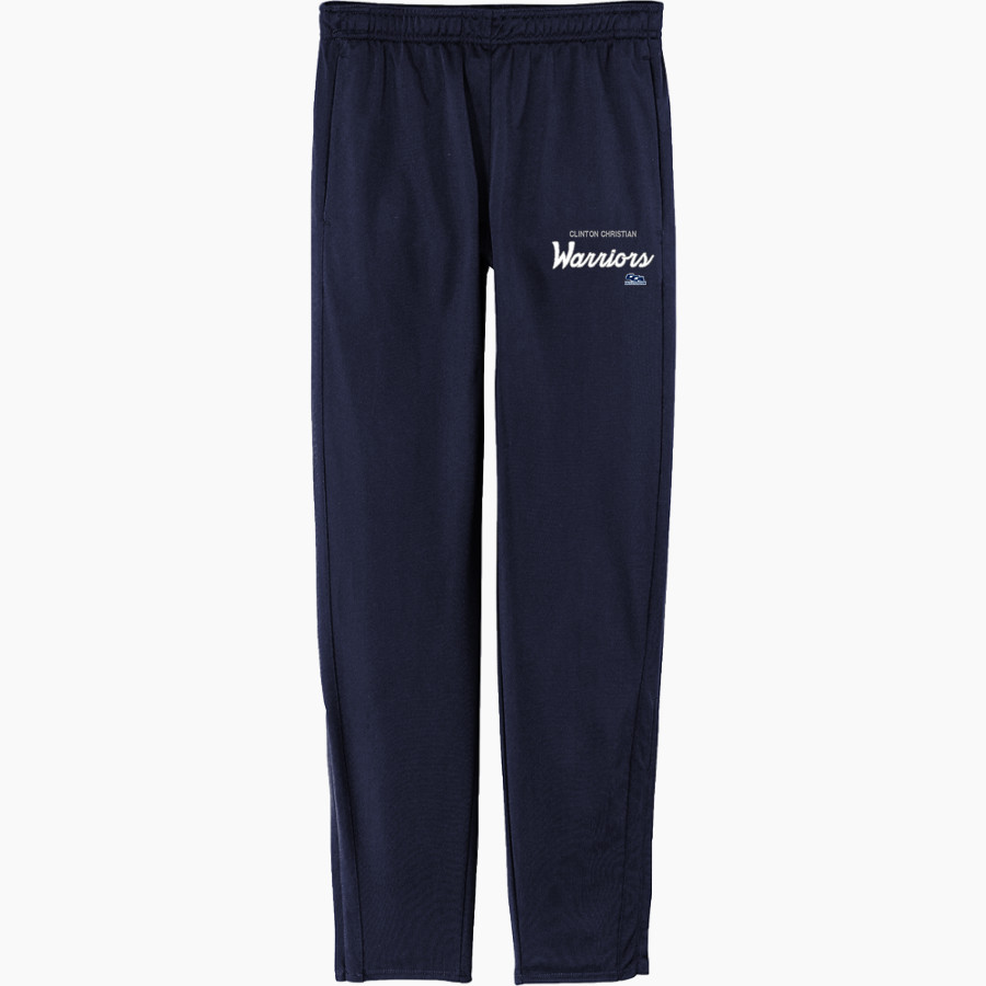 Clinton Christian Warriors Sport-Tek Youth Tricot Track Jogger