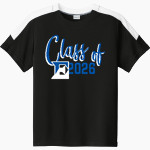 Eagleton Royals Sideline Store Sport-Tek Youth Competitor United Short-Sleeve Crew Front Thumbnail