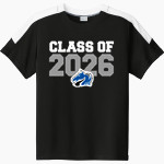 MERRITT ACADEMY HIGH SCHOOL MUSTANGS <span class="pdp-name-mascot">MERRITT ACADEMY MUSTANGS</span> Sport-Tek Youth Competitor United Short-Sleeve Crew Front Thumbnail
