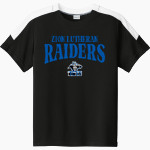 Zion Lutheran Raiders Sport-Tek Youth Competitor United Short-Sleeve Crew Front Thumbnail