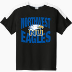 Northwest University Eagles Online Store <span class="pdp-name-mascot">Northwest Eagles</span> Sport-Tek Youth Competitor United Short-Sleeve Crew Front Thumbnail