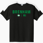 BRENHAM HIGH SCHOOL CUBS <span class="pdp-name-mascot">BRENHAM CUBS</span> Sport-Tek Youth Competitor United Short-Sleeve Crew Front Thumbnail