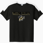 PERRYSBURG HIGH SCHOOL YELLOW JACKETS <span class="pdp-name-mascot">PERRYSBURG YELLOW JACKETS</span> Sport-Tek Youth Competitor United Short-Sleeve Crew Front Thumbnail