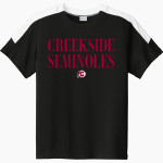 Creekside Seminoles Sport-Tek Youth Competitor United Short-Sleeve Crew Front Thumbnail