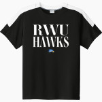 Roger Williams University Hawks <span class="pdp-name-mascot">RWU Hawks</span> Sport-Tek Youth Competitor United Short-Sleeve Crew Front Thumbnail