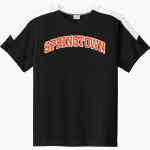 SPRINGTOWN HIGH SCHOOL PORCUPINES Sport-Tek Youth Competitor United Short-Sleeve Crew Front Thumbnail