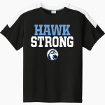 Headwaters Hawks <span class="pdp-name-mascot">Headwaters School Hawks</span> Sport-Tek Youth Competitor United Short-Sleeve Crew Front Thumbnail
