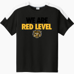 RED LEVEL HIGH SCHOOL TIGERS <span class="pdp-name-mascot">RED LEVEL TIGERS</span> Sport-Tek Youth Competitor United Short-Sleeve Crew Front Thumbnail
