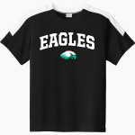 Carver Community Eagles <span class="pdp-name-mascot">Carver Community Eagles</span> Sport-Tek Youth Competitor United Short-Sleeve Crew Front Thumbnail