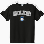 Metropolitan Wolves Sport-Tek Youth Competitor United Short-Sleeve Crew Front Thumbnail