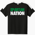WEST MONONA HIGH SCHOOL SPARTANS Sport-Tek Youth Competitor United Short-Sleeve Crew Front Thumbnail