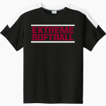 EXTREME SOFTBALL EXTREME SOFTBALL Sport-Tek Youth Competitor United Short-Sleeve Crew Front Thumbnail
