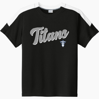 Sport-Tek Youth Competitor United Short-Sleeve Crew