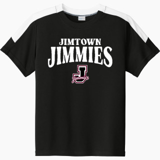 Sport-Tek Youth Competitor United Short-Sleeve Crew