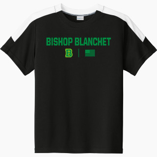 Sport-Tek Youth Competitor United Short-Sleeve Crew