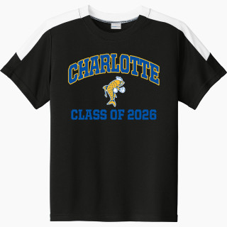 Sport-Tek Youth Competitor United Short-Sleeve Crew