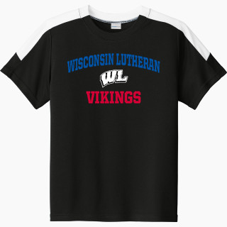 Sport-Tek Youth Competitor United Short-Sleeve Crew