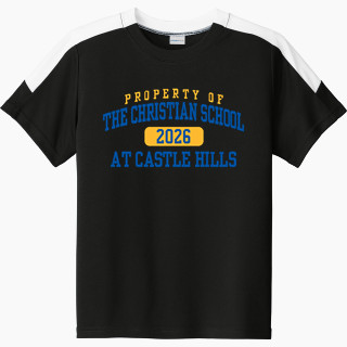 Sport-Tek Youth Competitor United Short-Sleeve Crew