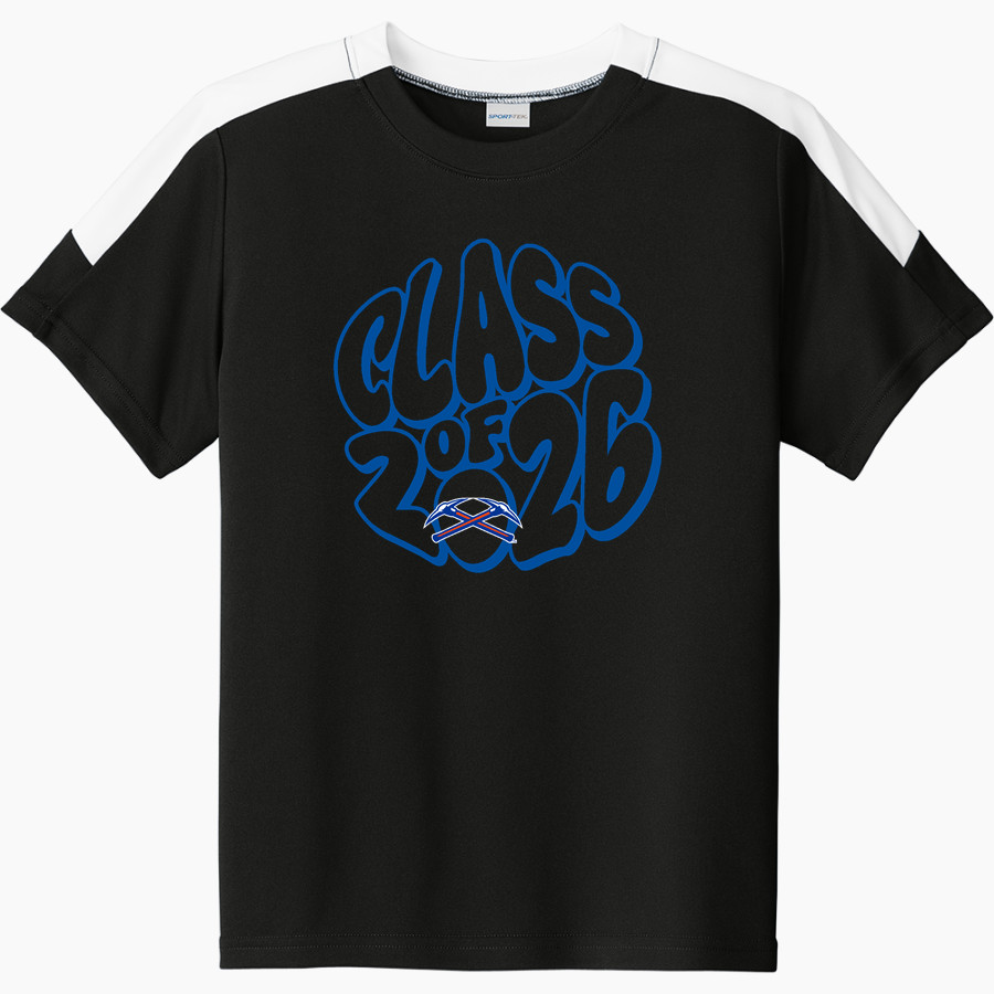 UW-Platteville PIONEERS ONLINE STORE <span class="pdp-name-mascot">UW-Platteville Pioneers</span> Sport-Tek Youth Competitor United Short-Sleeve Crew