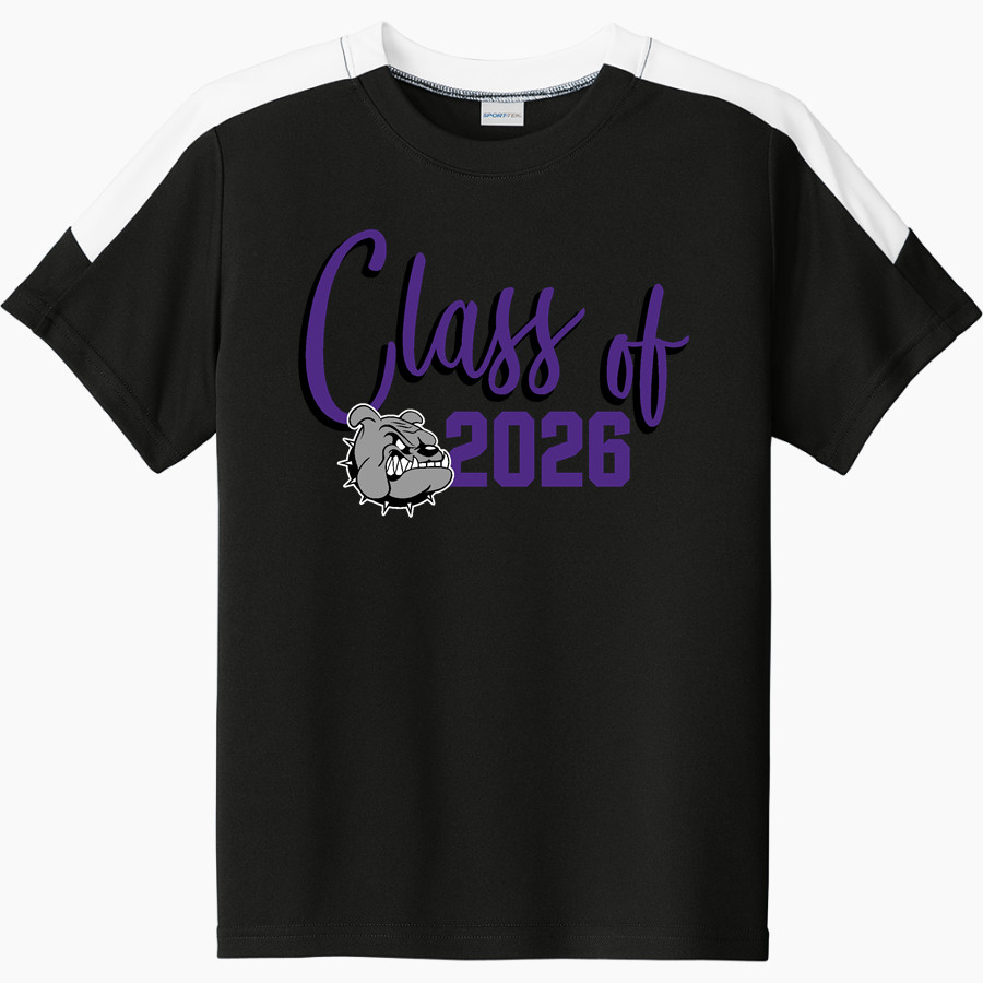 Garfield Bulldogs Sport-Tek Youth Competitor United Short-Sleeve Crew