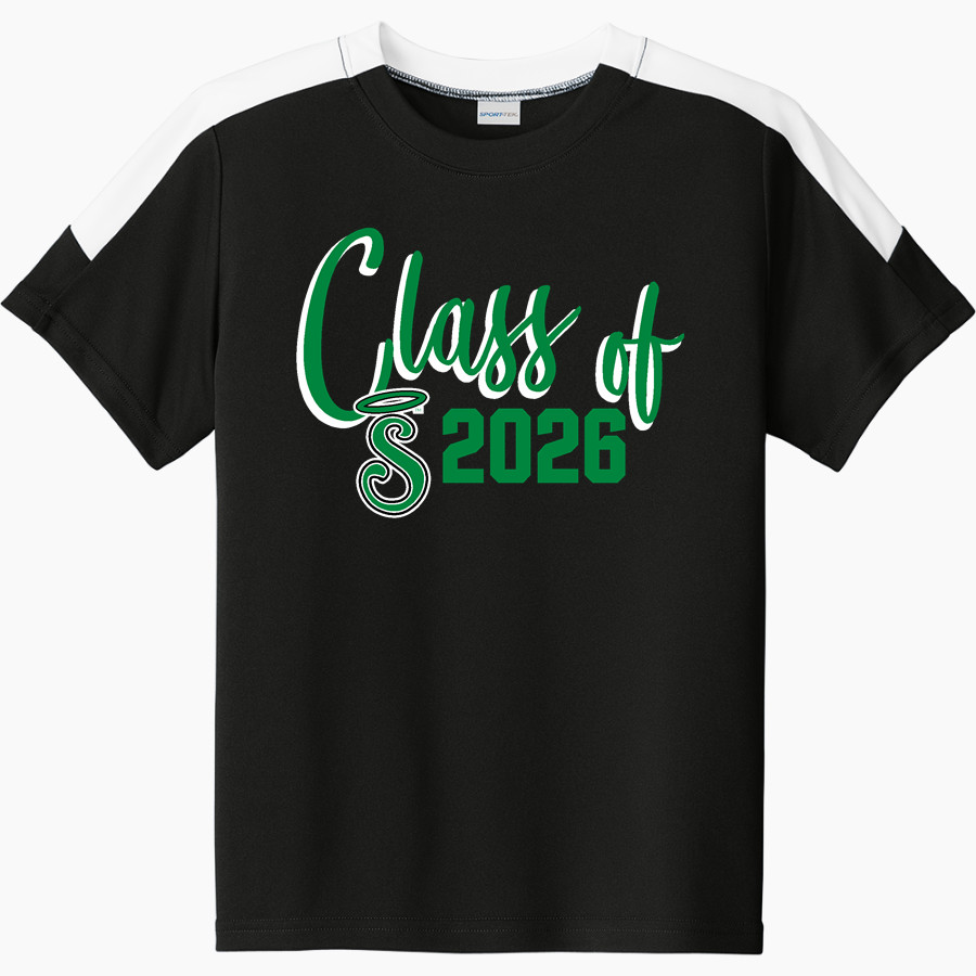 SETON HIGH SCHOOL SAINTS <span class="pdp-name-mascot">SETON SAINTS</span> Sport-Tek Youth Competitor United Short-Sleeve Crew