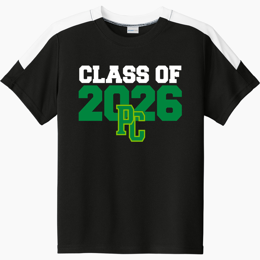 PERRY CENTRAL HIGH SCHOOL COMMODORES Sport-Tek Youth Competitor United Short-Sleeve Crew