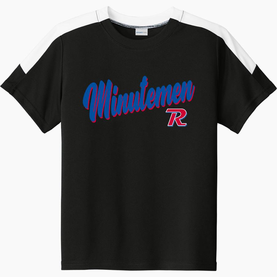 REVERE MINUTEMEN ONLINE STORE Sport-Tek Youth Competitor United Short-Sleeve Crew