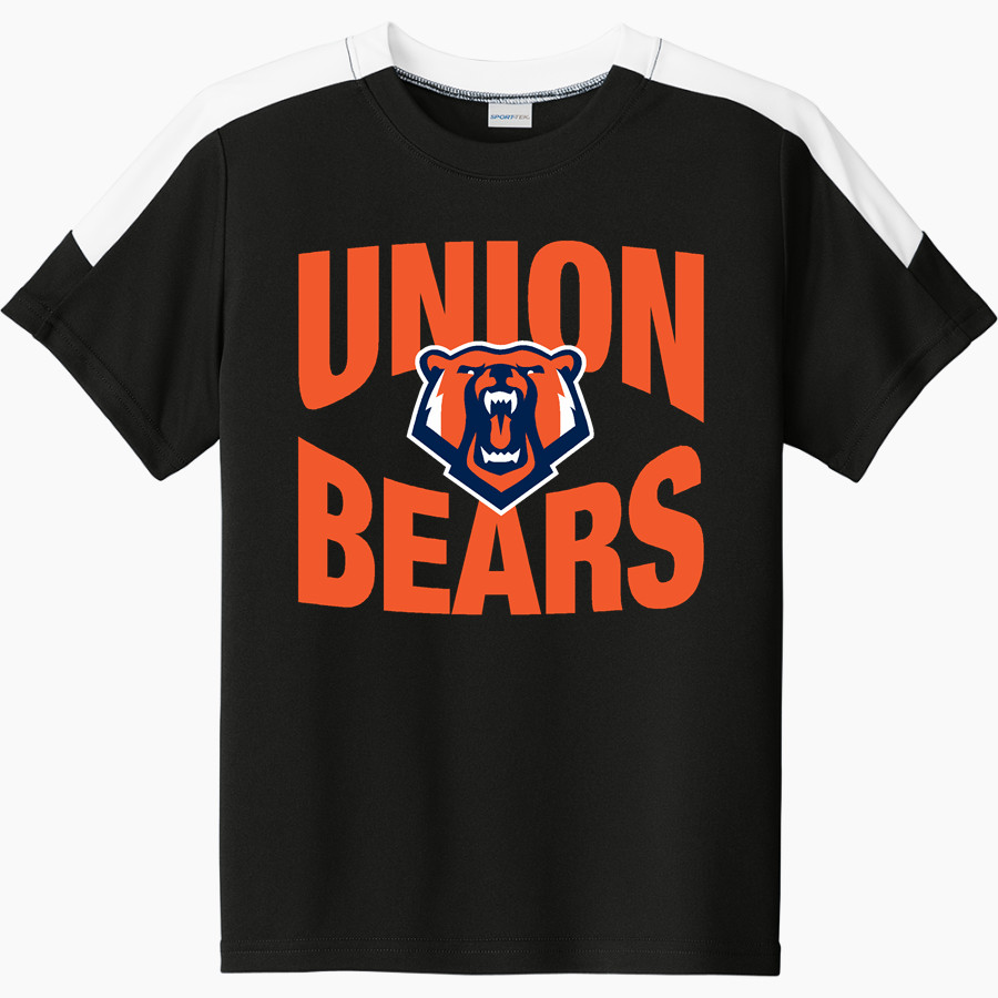 Union Bears Sport-Tek Youth Competitor United Short-Sleeve Crew