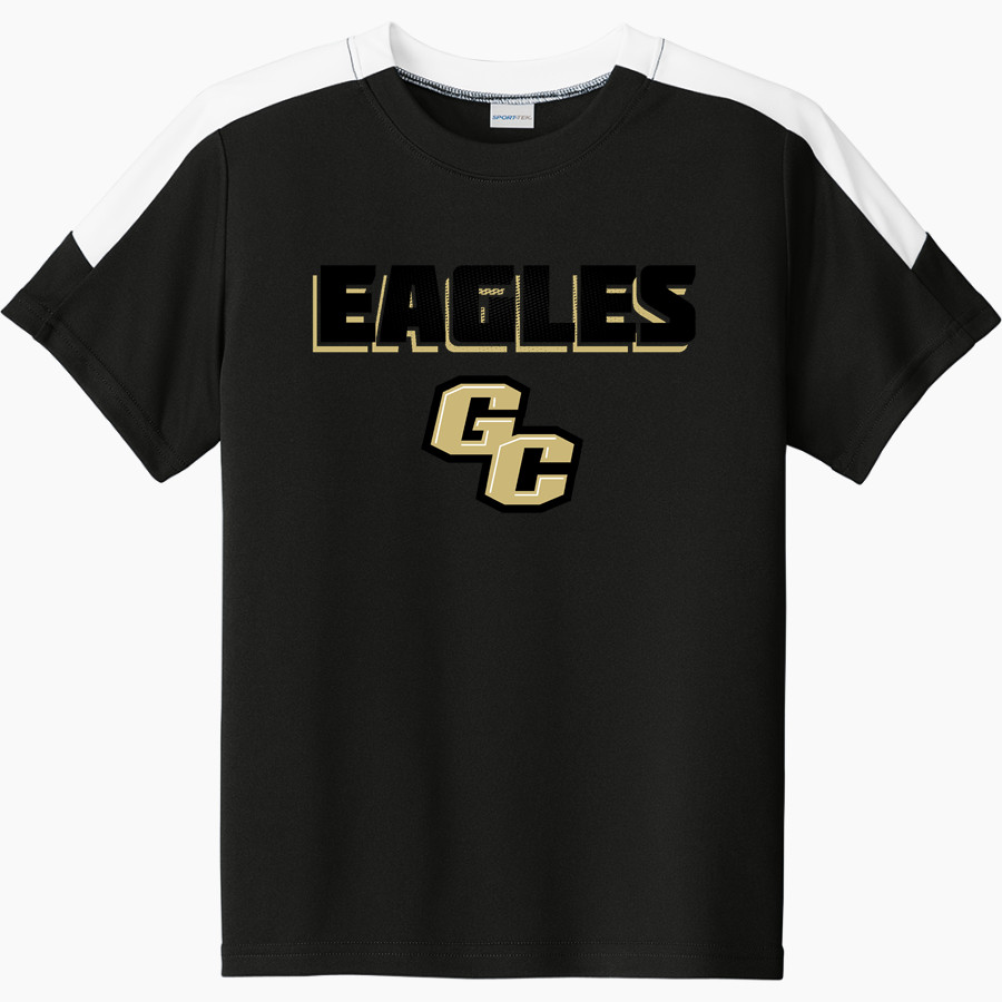 Grove City Area Sch Distr Soccer Bo Eagles <span class="pdp-name-mascot">Grove City Area Sch Distr Soccer Bo Eagles</span> Sport-Tek Youth Competitor United Short-Sleeve Crew