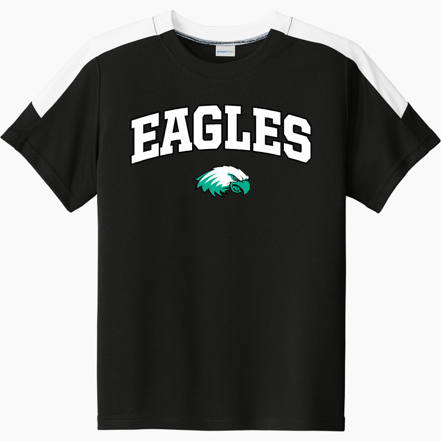 Carver Community Eagles <span class="pdp-name-mascot">Carver Community Eagles</span> Sport-Tek Youth Competitor United Short-Sleeve Crew
