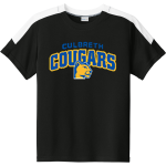CULBRETH Cougars <span class="pdp-name-mascot">GREY CULBRETH MIDDLE SCHOOL Cougars</span> Sport-Tek Youth Competitor United Short-Sleeve Crew Front Thumbnail