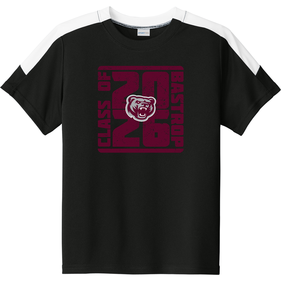 BASTROP HIGH SCHOOL BEARS <span class="pdp-name-mascot">BASTROP BEARS</span> Sport-Tek Youth Competitor United Short-Sleeve Crew