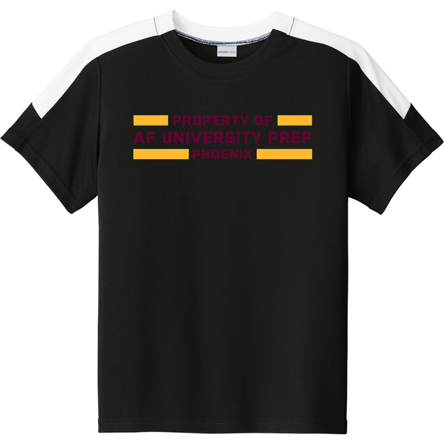 Achievement First University Prep Phoenix <span class="pdp-name-mascot">Achievement First University Prep High School Phoenix</span> Sport-Tek Youth Competitor United Short-Sleeve Crew