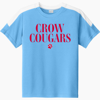 Sport-Tek Youth Competitor United Short-Sleeve Crew