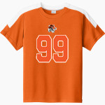 Hillsboro Tigers <span class="pdp-name-mascot">Hillsboro High School Tigers</span> Sport-Tek Youth Competitor United Short-Sleeve Crew Front Thumbnail