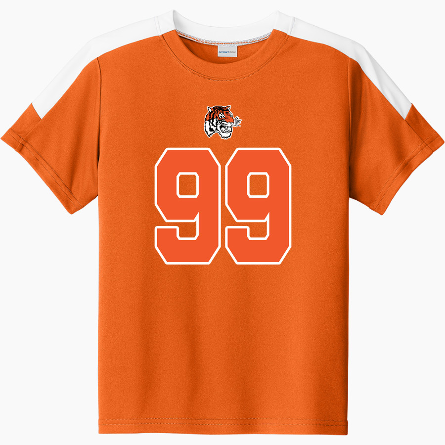 Hillsboro Tigers <span class="pdp-name-mascot">Hillsboro High School Tigers</span> Sport-Tek Youth Competitor United Short-Sleeve Crew