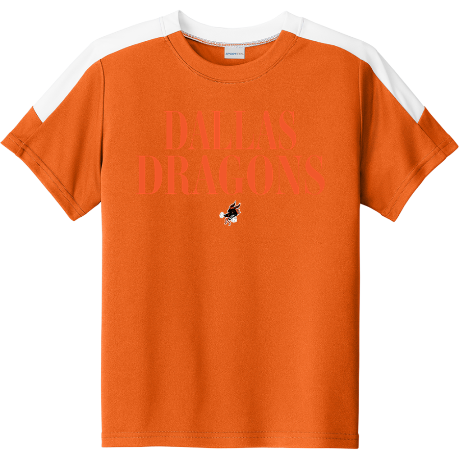 DALLAS HIGH SCHOOL DRAGONS <span class="pdp-name-mascot">DALLAS DRAGONS</span> Sport-Tek Youth Competitor United Short-Sleeve Crew