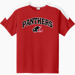 EASTBROOK HIGH SCHOOL PANTHERS <span class="pdp-name-mascot">EASTBROOK PANTHERS</span> Sport-Tek Youth Competitor United Short-Sleeve Crew Front Thumbnail