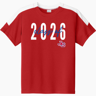 Sport-Tek Youth Competitor United Short-Sleeve Crew