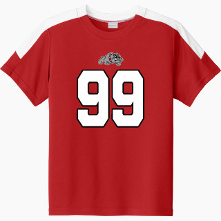 Sport-Tek Youth Competitor United Short-Sleeve Crew