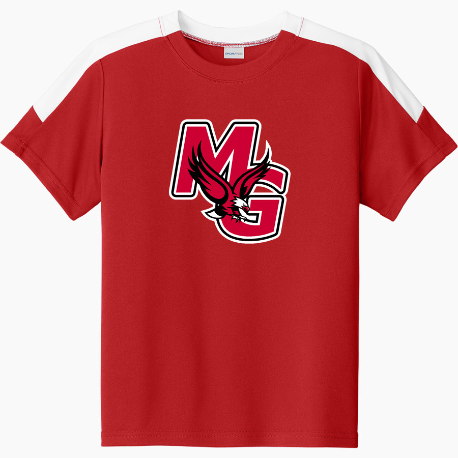Godwin Eagles <span class="pdp-name-mascot">Godwin Eagles</span> Sport-Tek Youth Competitor United Short-Sleeve Crew