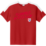 Plainfield Quakers <span class="pdp-name-mascot">Plainfield Quakers</span> Sport-Tek Youth Competitor United Short-Sleeve Crew Front Thumbnail