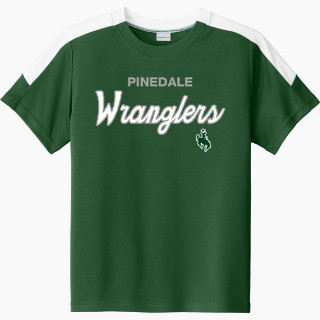 Sport-Tek Youth Competitor United Short-Sleeve Crew