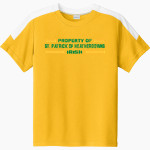 St. Patrick of Heatherdowns Irish <span class="pdp-name-mascot">St. Patrick of Heatherdowns Irish</span> Sport-Tek Youth Competitor United Short-Sleeve Crew Front Thumbnail