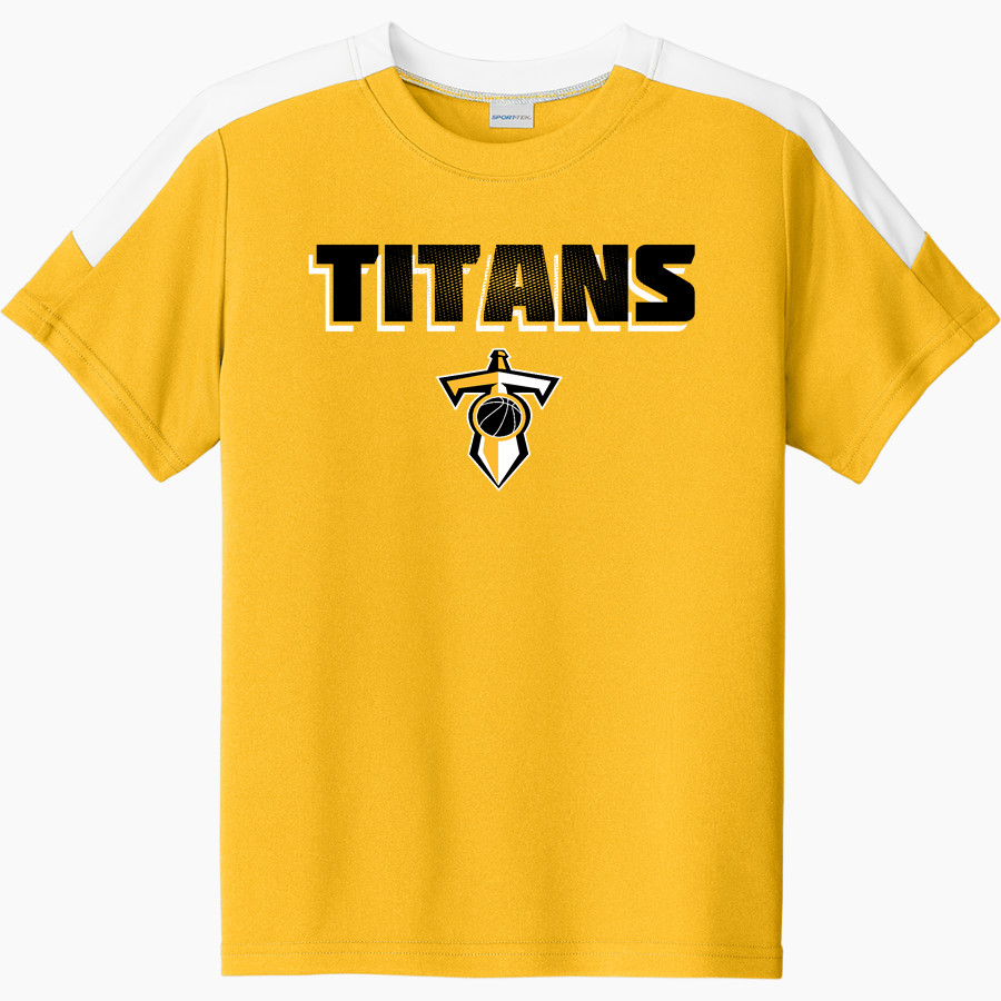 Colorado Titans The Official Online Store Sport-Tek Youth Competitor United Short-Sleeve Crew