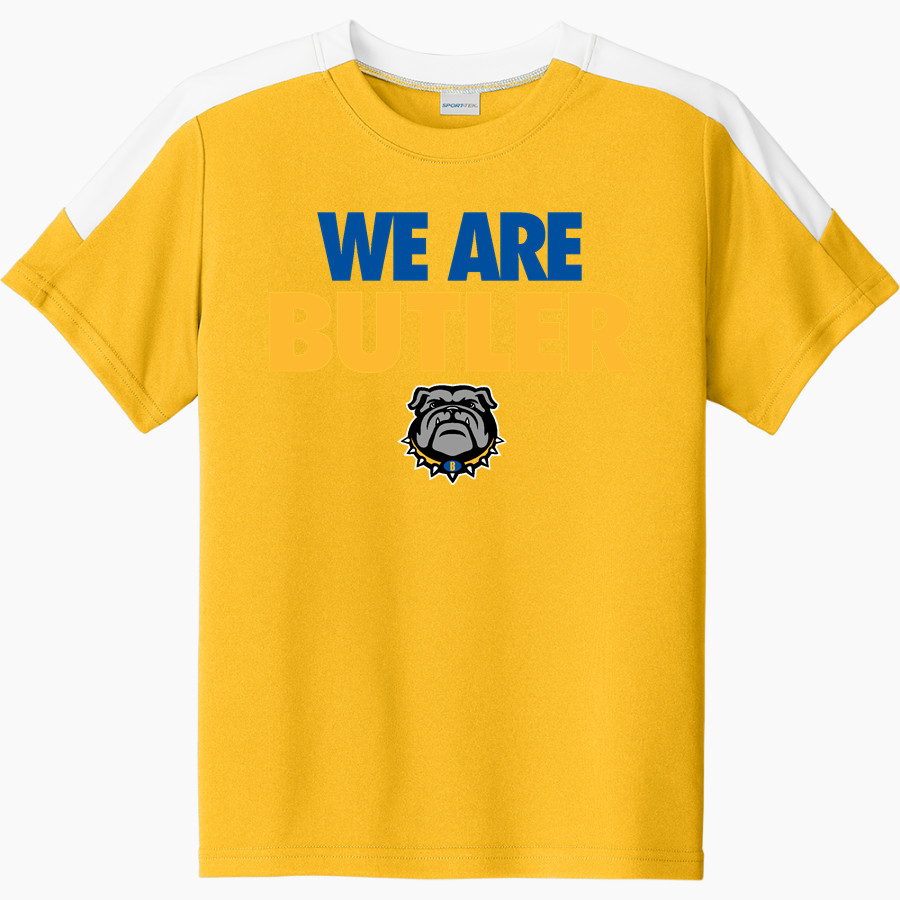 butler high school It takes more to be a BULLDOG <span class="pdp-name-mascot">BUTLER BULLDOGS</span> Sport-Tek Youth Competitor United Short-Sleeve Crew