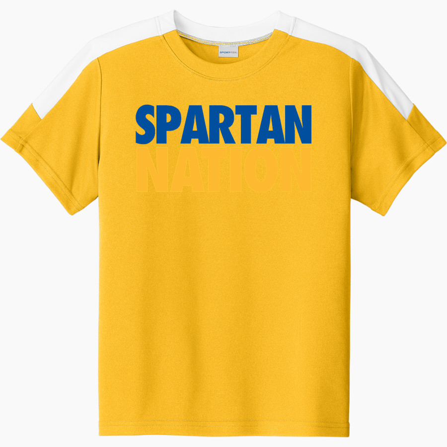 Margate STEM Spartans <span class="pdp-name-mascot">MARGATE STEM MAGNET Spartans</span> Sport-Tek Youth Competitor United Short-Sleeve Crew