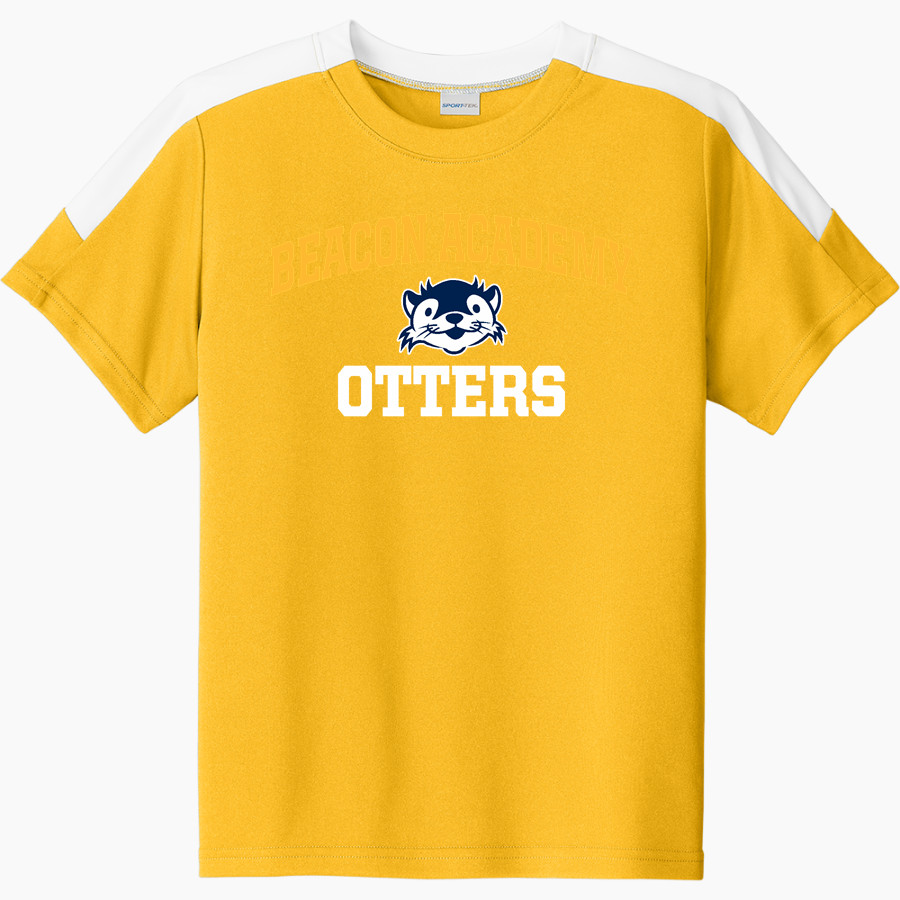 Beacon Academy Otters <span class="pdp-name-mascot">Beacon Academy Otters</span> Sport-Tek Youth Competitor United Short-Sleeve Crew